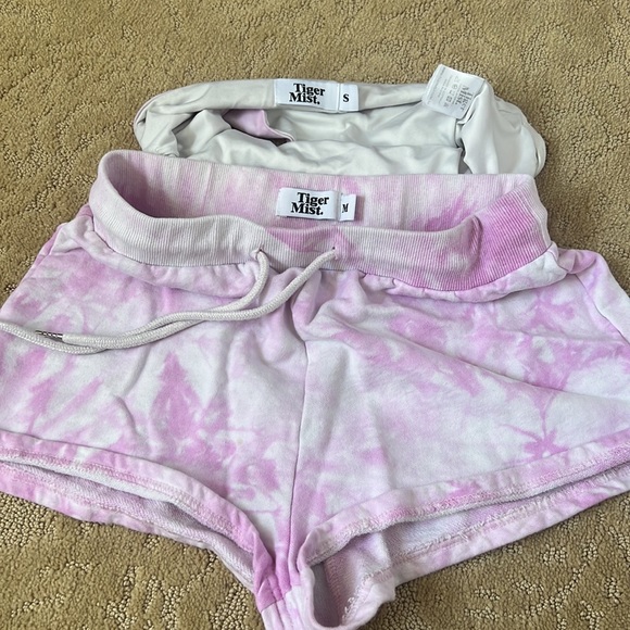 Tiger Mist Pink tie dye set - Picture 4 of 4